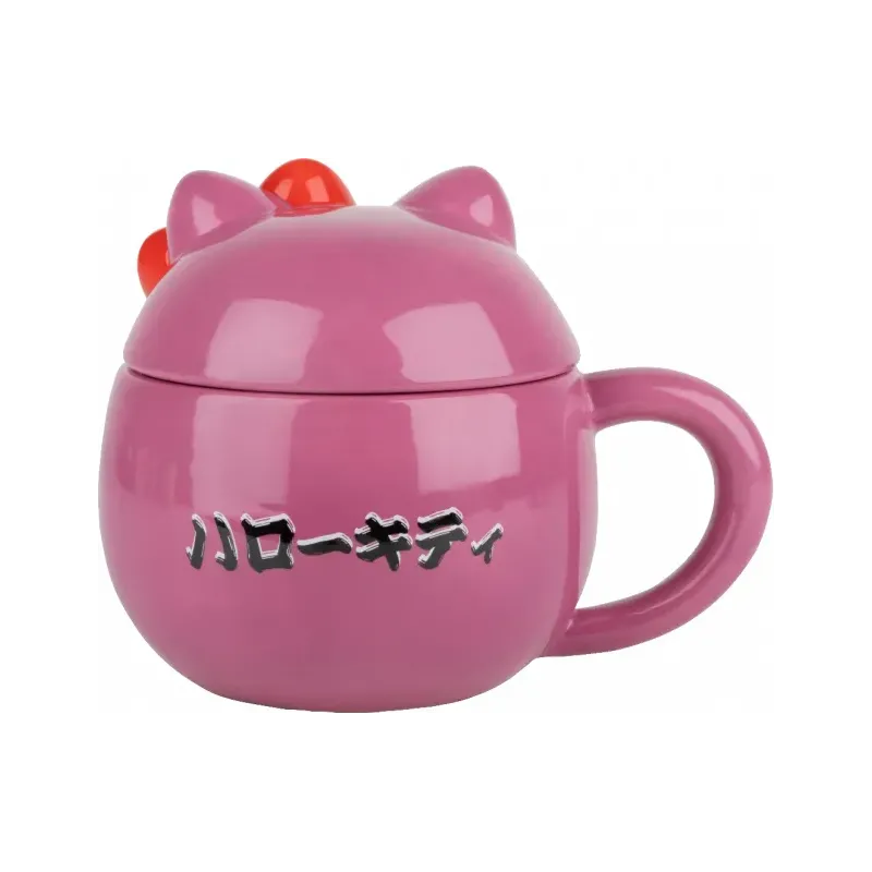 HELLO KITTY - Daruma - Mug 3D + Couvercle 320ml