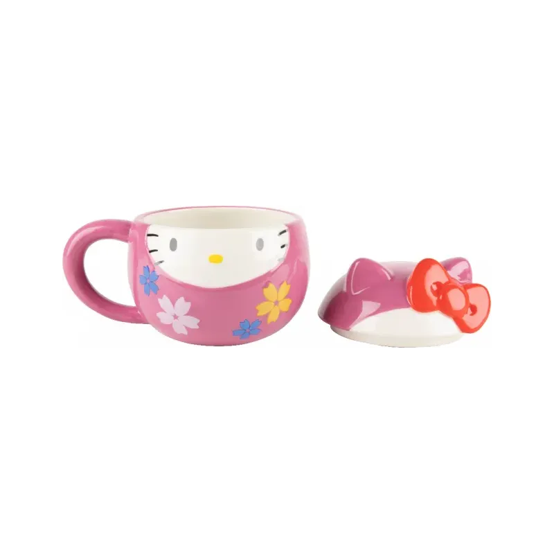 HELLO KITTY - Daruma - Mug 3D + Couvercle 320ml
