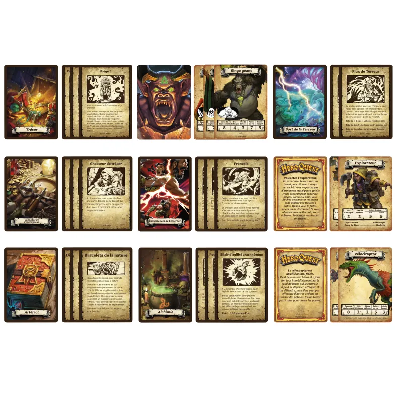 HEROQUEST - Extension   Jungles of Delthrak (FR)