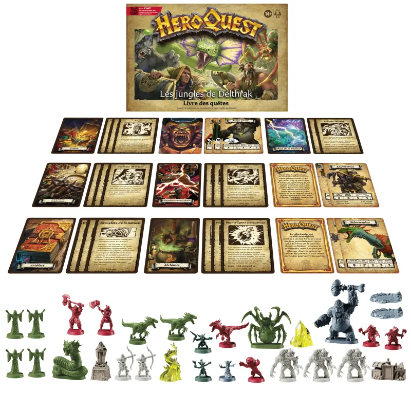 HEROQUEST - Extension   Jungles of Delthrak (FR)