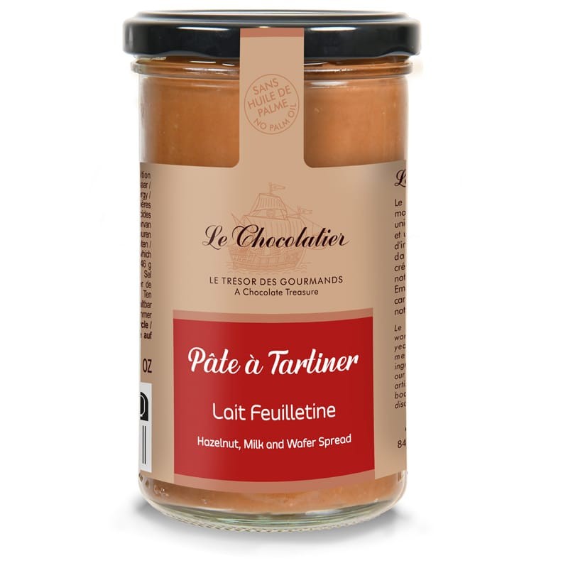 Pâte A Tartiner Lait Noisette Feuilletine 300G