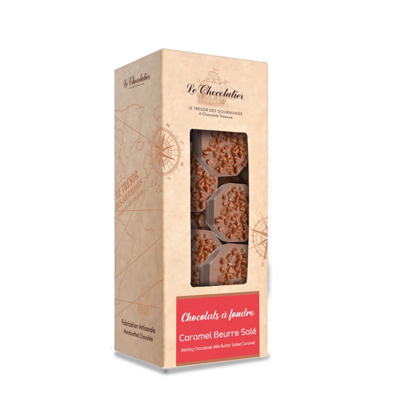Chocolats à Fondre Lait Caramel Beurre Salé 245G