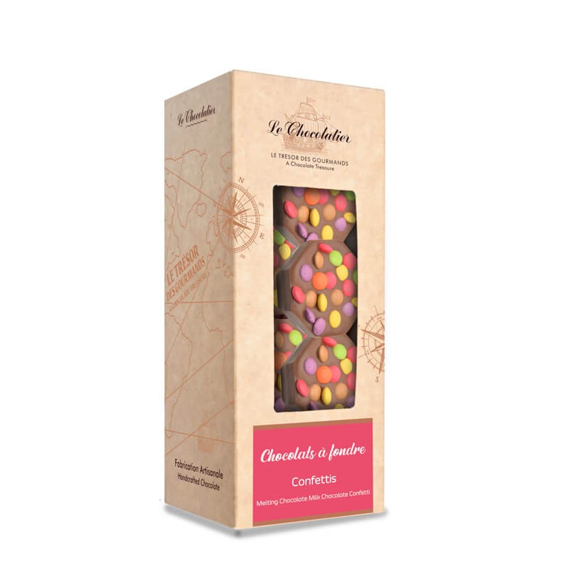 Chocolats à Fondre Lait Confettis 245G