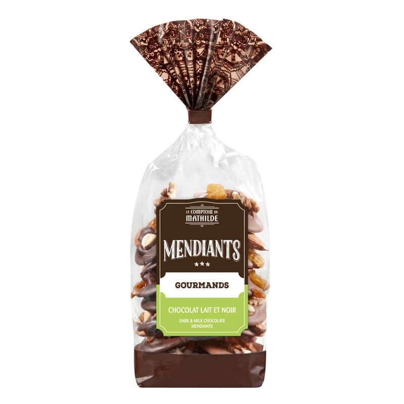 Mendiants Duo De Chocolats Sachet 150G