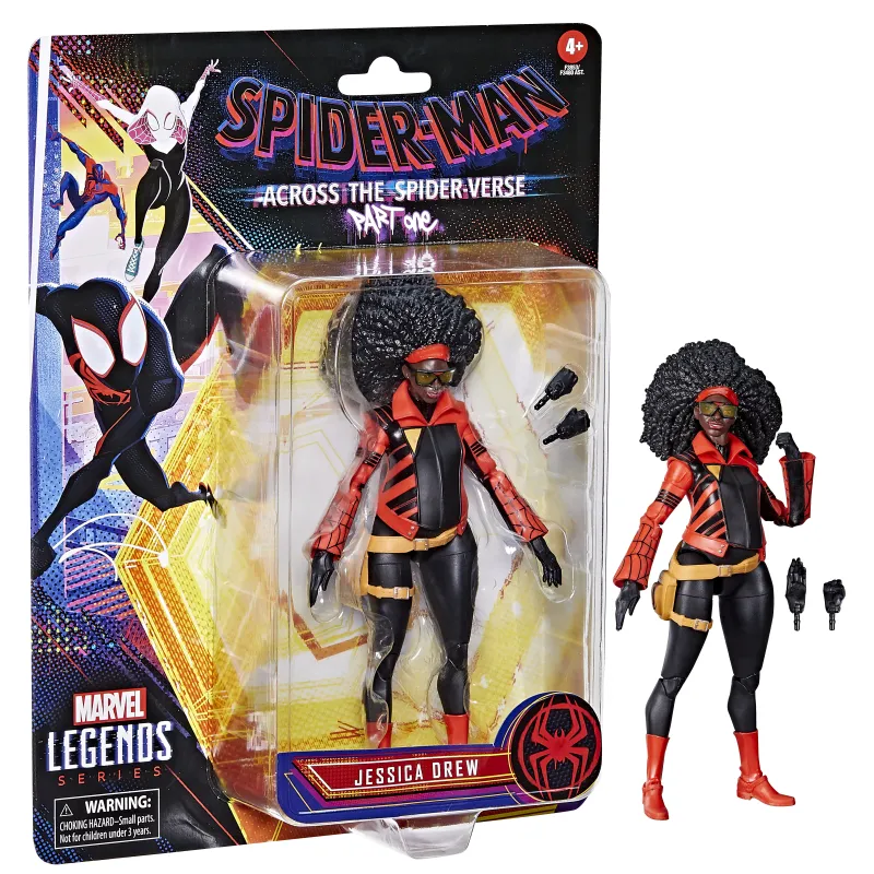 SM   ACROSS THE SPIDER-VERSE - Jessica Drew - Fig. Marvel Legend 15cm