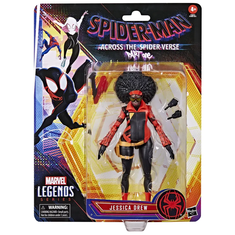 SM   ACROSS THE SPIDER-VERSE - Jessica Drew - Fig. Marvel Legend 15cm