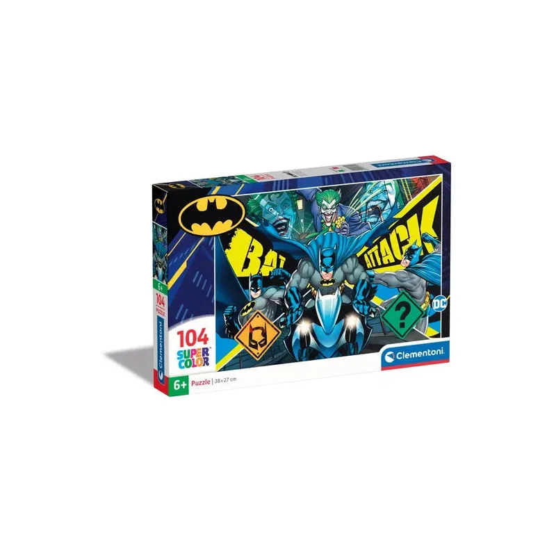 DC - Batman sur moto - Puzzle 104P