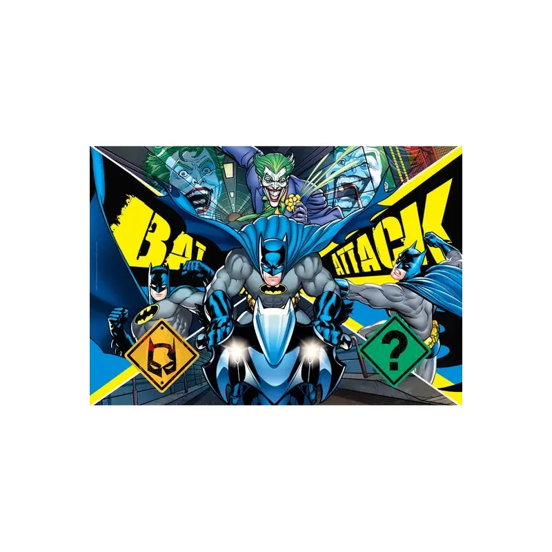 DC - Batman sur moto - Puzzle 104P