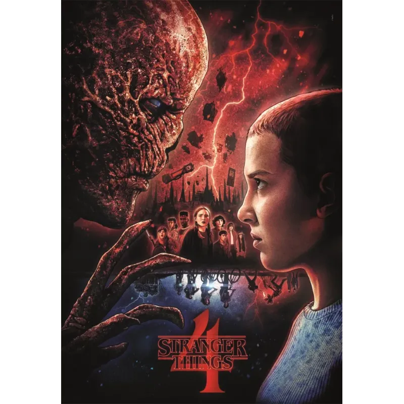 STRANGER THINGS - Vecna VS Onze - Puzzle 1000P