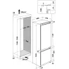 Réfrigérateur encastrable combiné SP408102FR