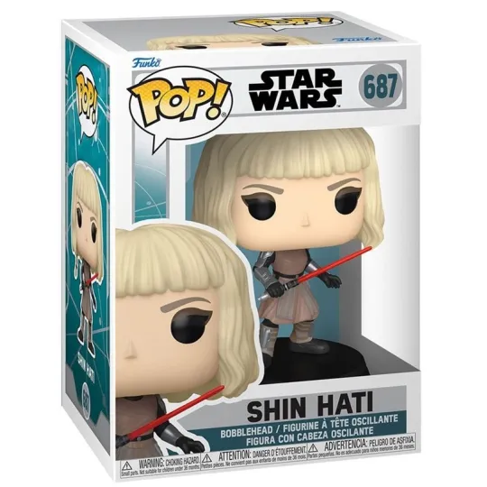 STAR WARS : AHSOKA - FIGURINE POP! S2 SHIN HATI 9 CM