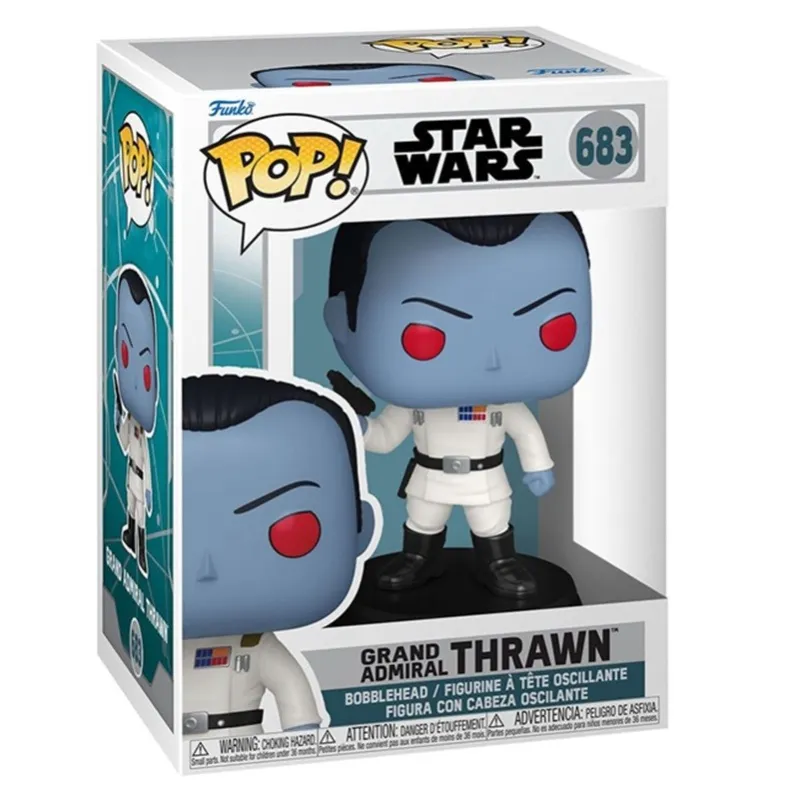 STAR WARS : AHSOKA - FIGURINE POP! S2 GRAND ADMIRAL THRAWN 9 CM