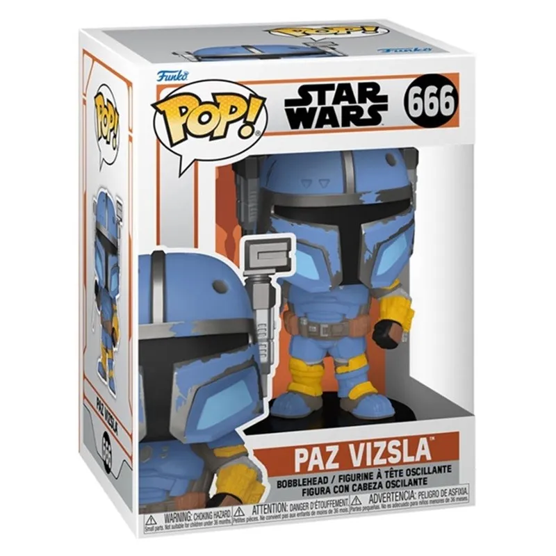 STAR WARS : THE MANDALORIAN - FIGURINE POP! PAZ VIZSLA 9 CM