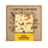 Tablette Chocolat Blanc Duo Caramel 80G