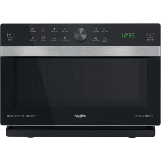 WHIRLPOOL Micro-ondes posable  noir  MWSC833B