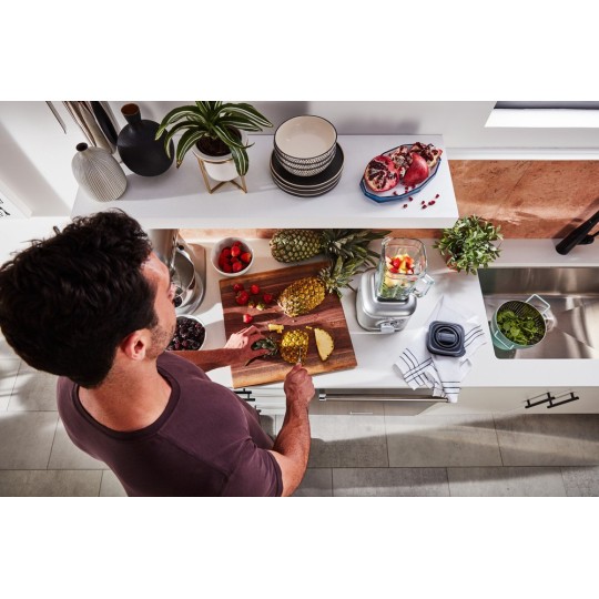 KitchenAid 5KSB4026EMS 1,4 L Mélangeur de table 1200 W Argent