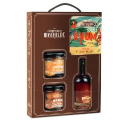Coffret ""Il Etait Une Fois Rhum Vanille"" (Rhum Saveur Vanille 30% Vol. 10Cl - Baba Rhum Vanille 1