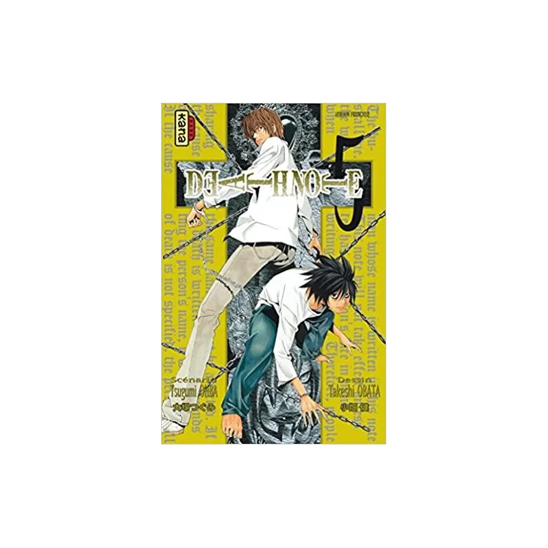 Nimestore DEATH NOTE - Tome 5 9782505001614