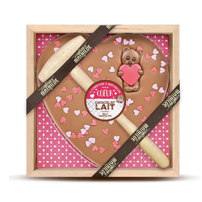 Coeur A Casser Chocolat Lait 300G-Love collection
