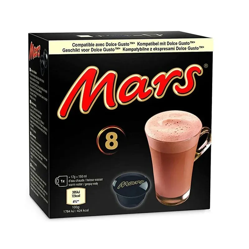 MARS HOT CHOCOLATE 8 PODS 120GR