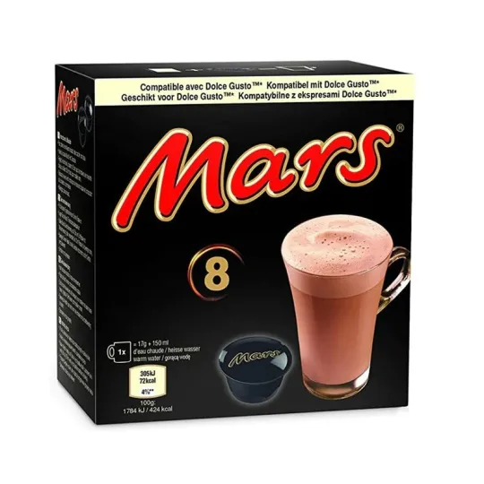 MARS HOT CHOCOLATE 8 PODS 120GR