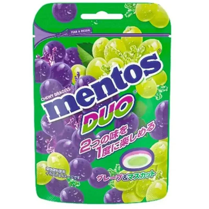 Mentos Duo Grape & Muscat 45g