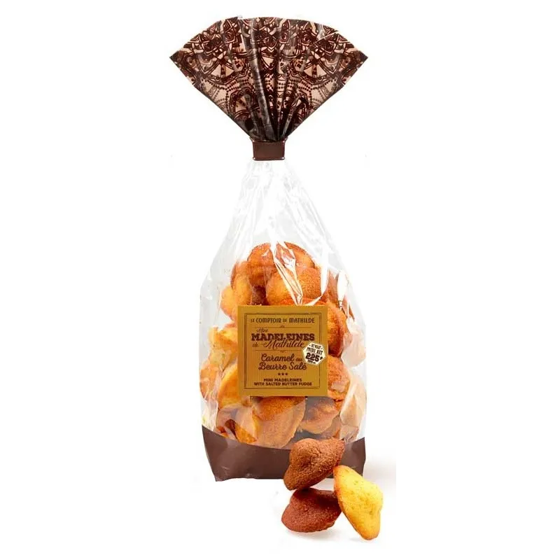 Mini Madeleines Caramel au Beurre Salé