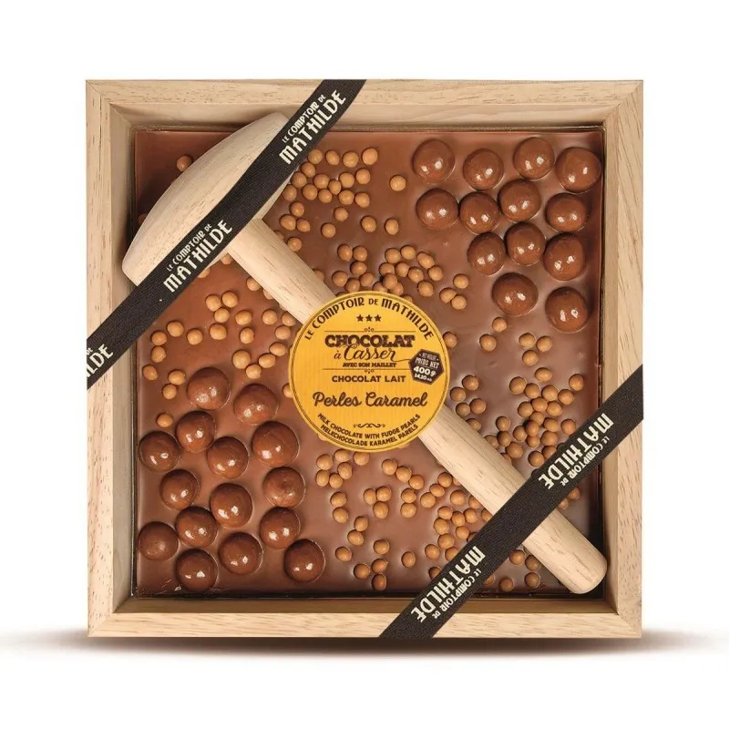 Chocolat A Casser Lait Perles Caramel