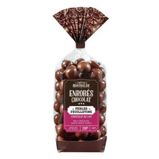Perles Feuilletine Chocolat Au Lait Sachet 200G