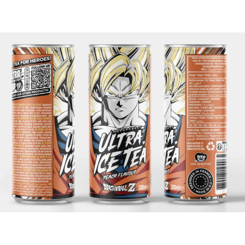DRAGON BALL Z - Ice Tea - Goku - Canette 33 Cl