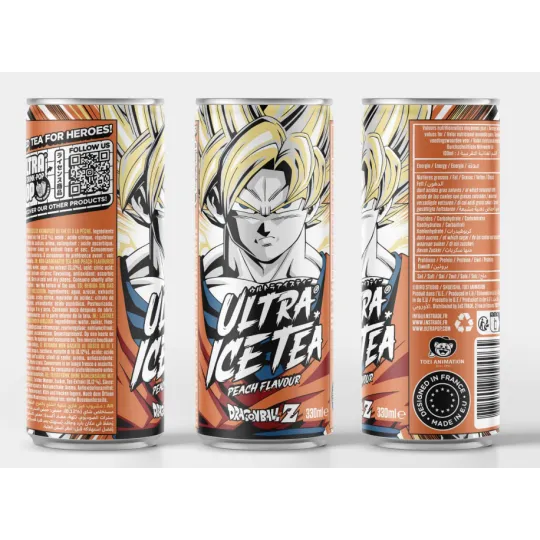 DRAGON BALL Z - Ice Tea - Goku - Canette 33 Cl