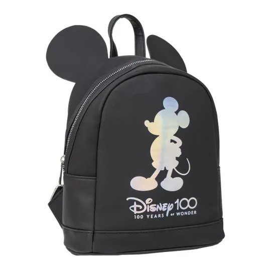 DISNEY 100 Ans - Mickey - Mini Sac à Dos Similicuir