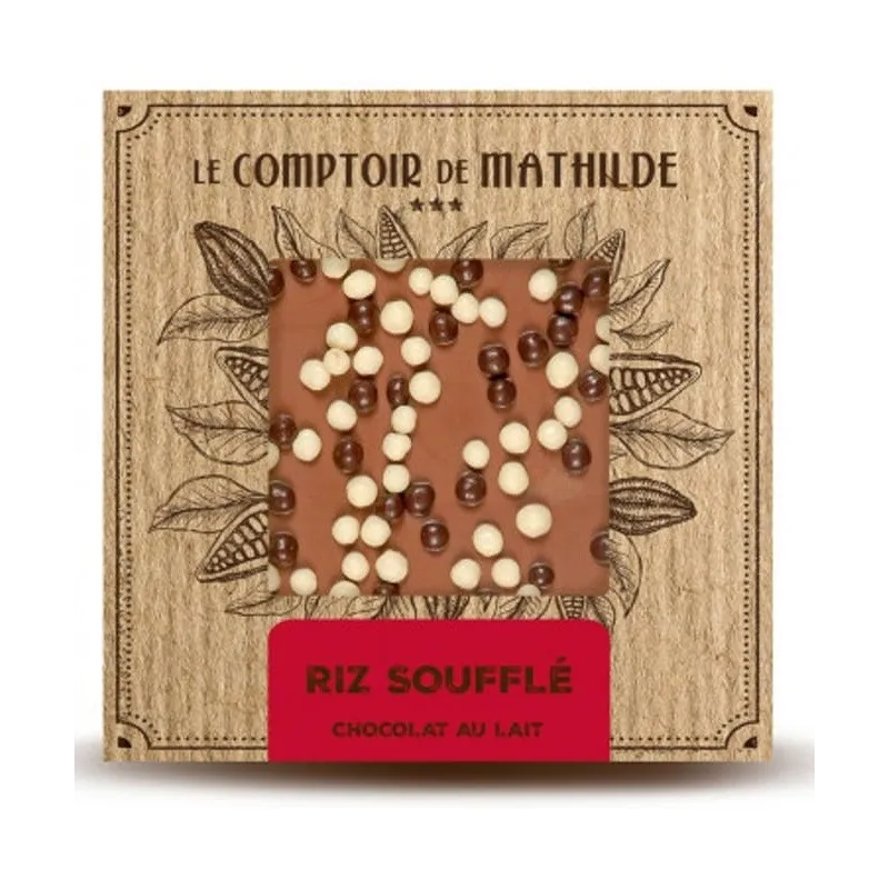 Tablette Perles crispy - Chocolat lait