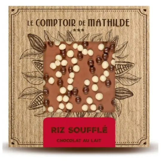 Tablette Perles crispy - Chocolat lait