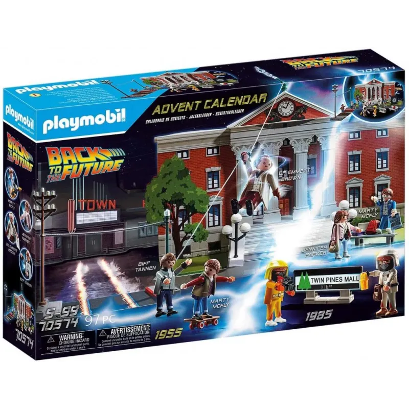 RETOUR VERS LE FUTUR - Calendrier de l'avent 'PLAYMOBIL' REPROD