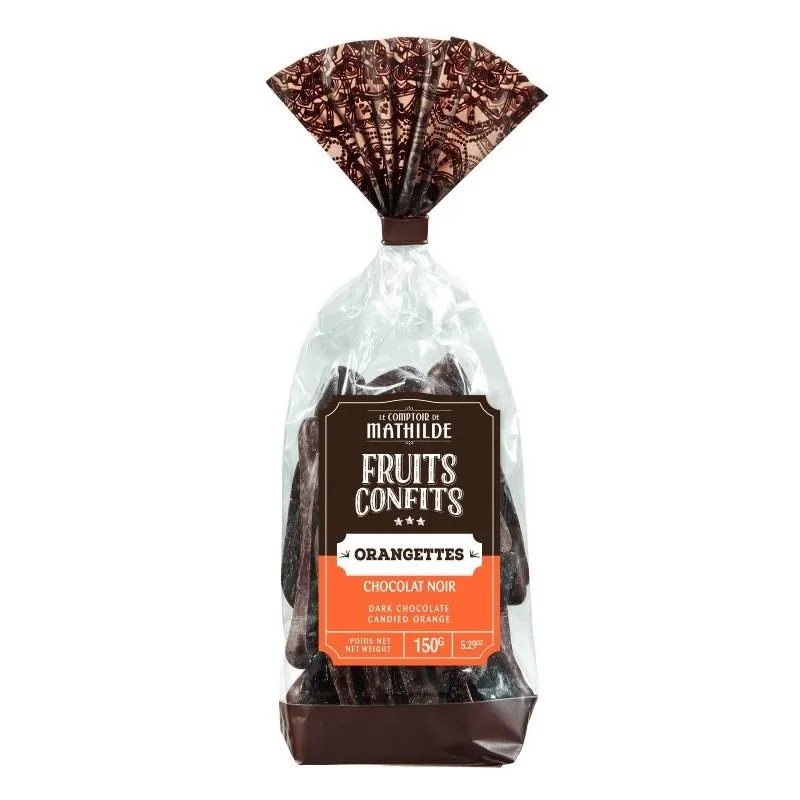 Orangette Chocolat Noir Sachet 150G