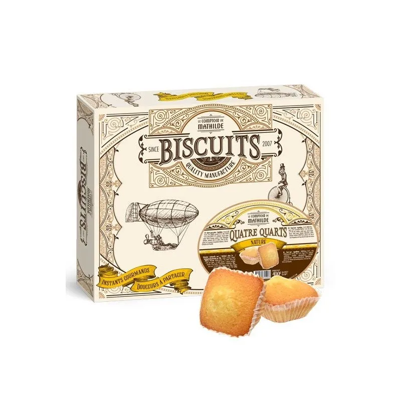 Quatre-quart nature 12X33,5g