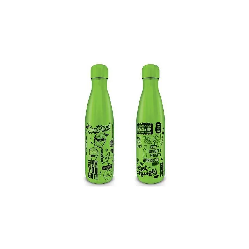 RICK & MORTY - Bouteille en métal - Quotes - 500ml