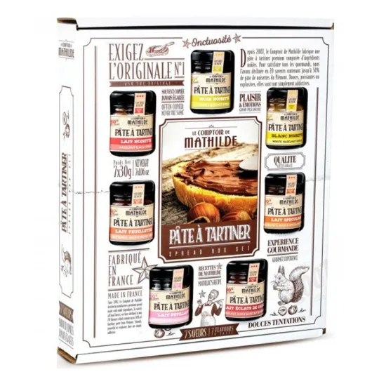 Coffret Semainier Pates A Tartiner 7X30G