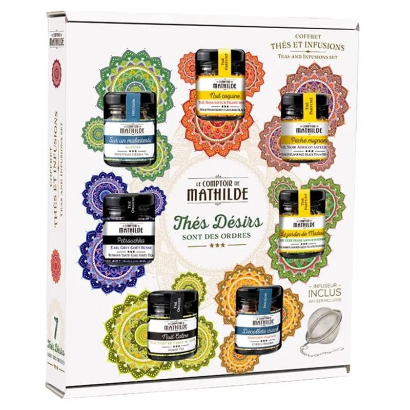 Coffret 7 thés & infusions