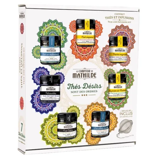 Coffret 7 thés & infusions