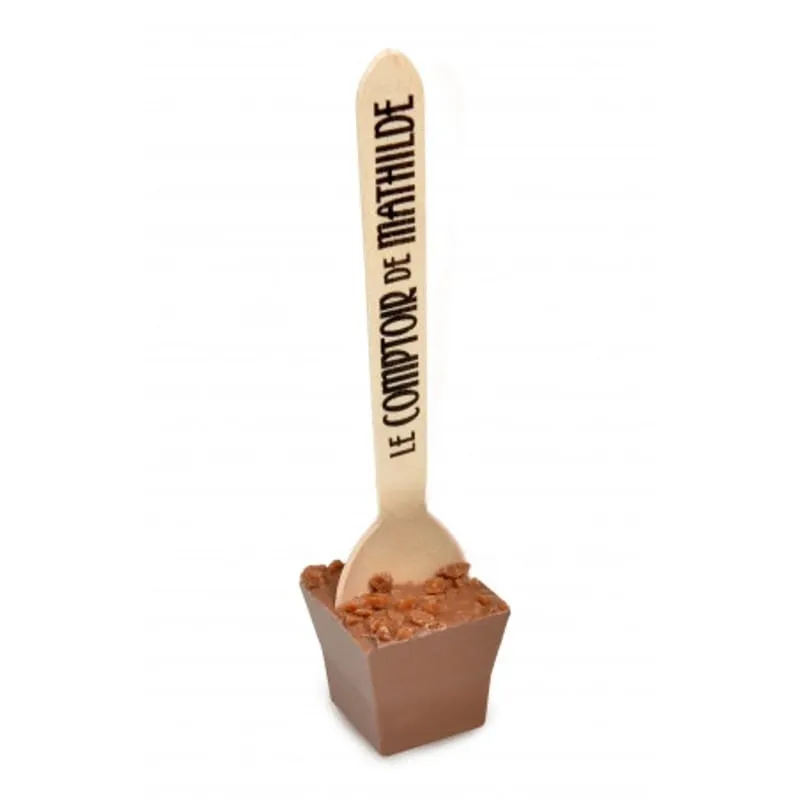 Hot Chocolate Chocolat Lait Eclats De Caramel Au Beurre Sale 30G