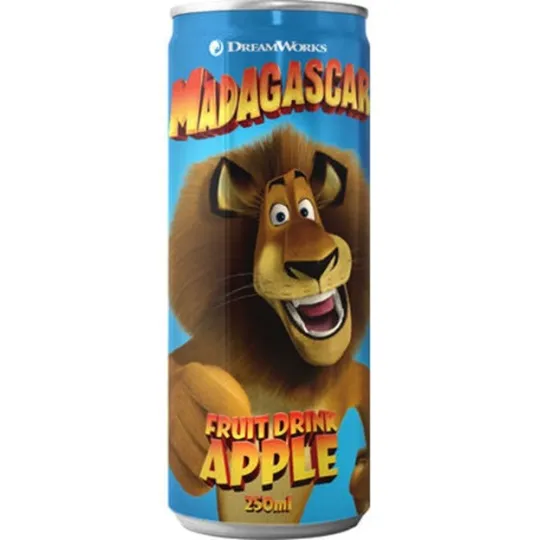MADAGASCAR FRUIT DRINK APPLE 25CL