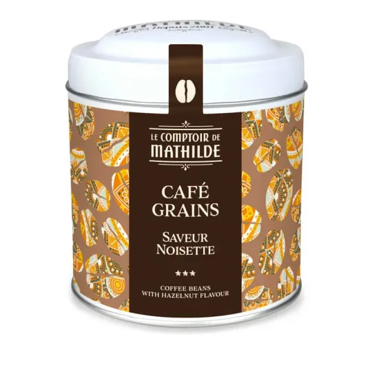 Café Torréfié en Grains Saveur Noisette 125G