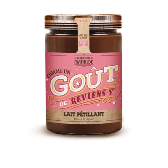 Pâte à tartiner Lait Noisette Petillant 600G