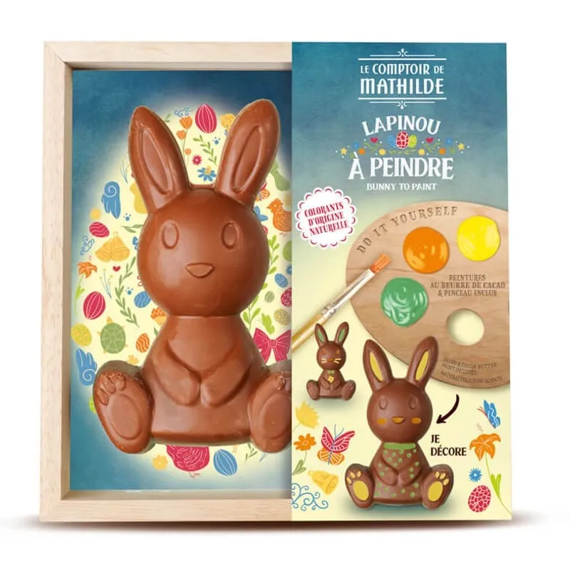 Lapinou à Peindre Chocolat au Lait 200g