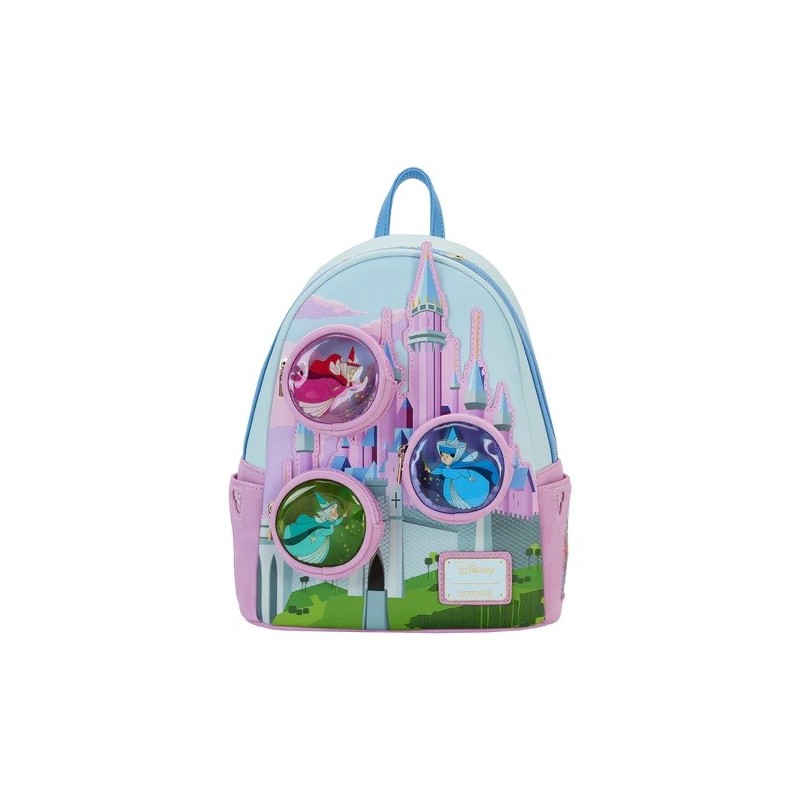 BELLE AU BOIS DORMANT - Vitrail Chateau - Mini sac à dos Loungefly
