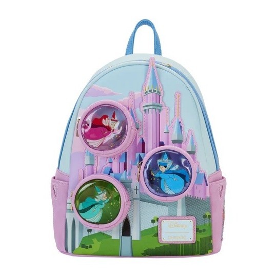 BELLE AU BOIS DORMANT - Vitrail Chateau - Mini sac à dos Loungefly