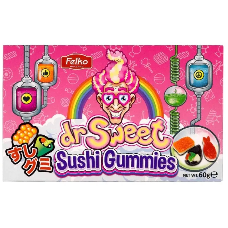 Dr Sweet Gummies Sushi 60g