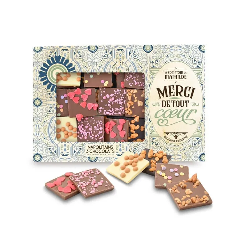 Coffret Napolitains Merci 300G